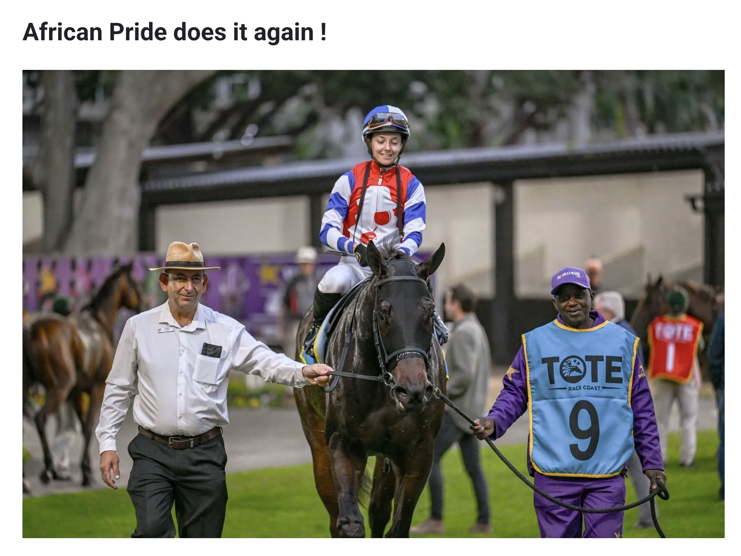 African Pride does it again
